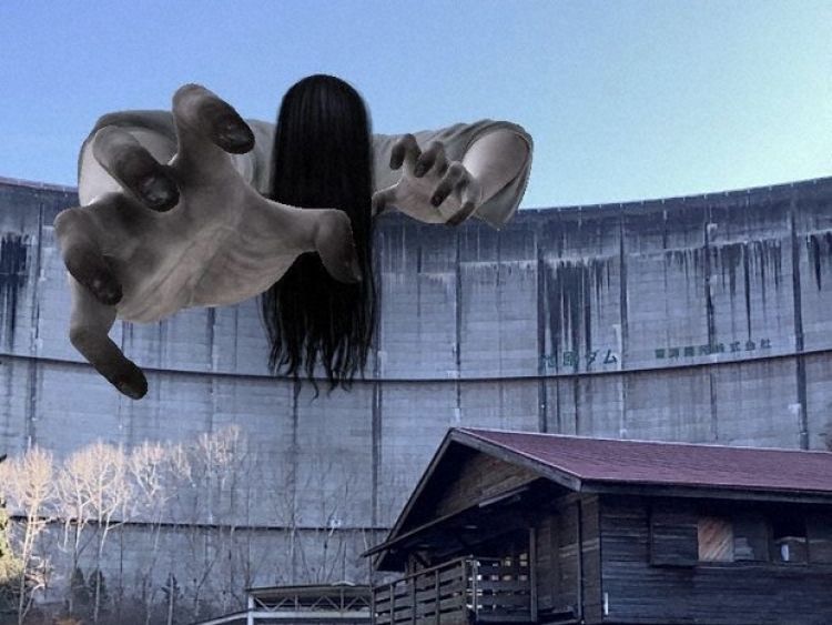 ma nữ sadako ở đập ikehara, tỉnh nara ma nữ sadako ở đập ikehara, tỉnh nara